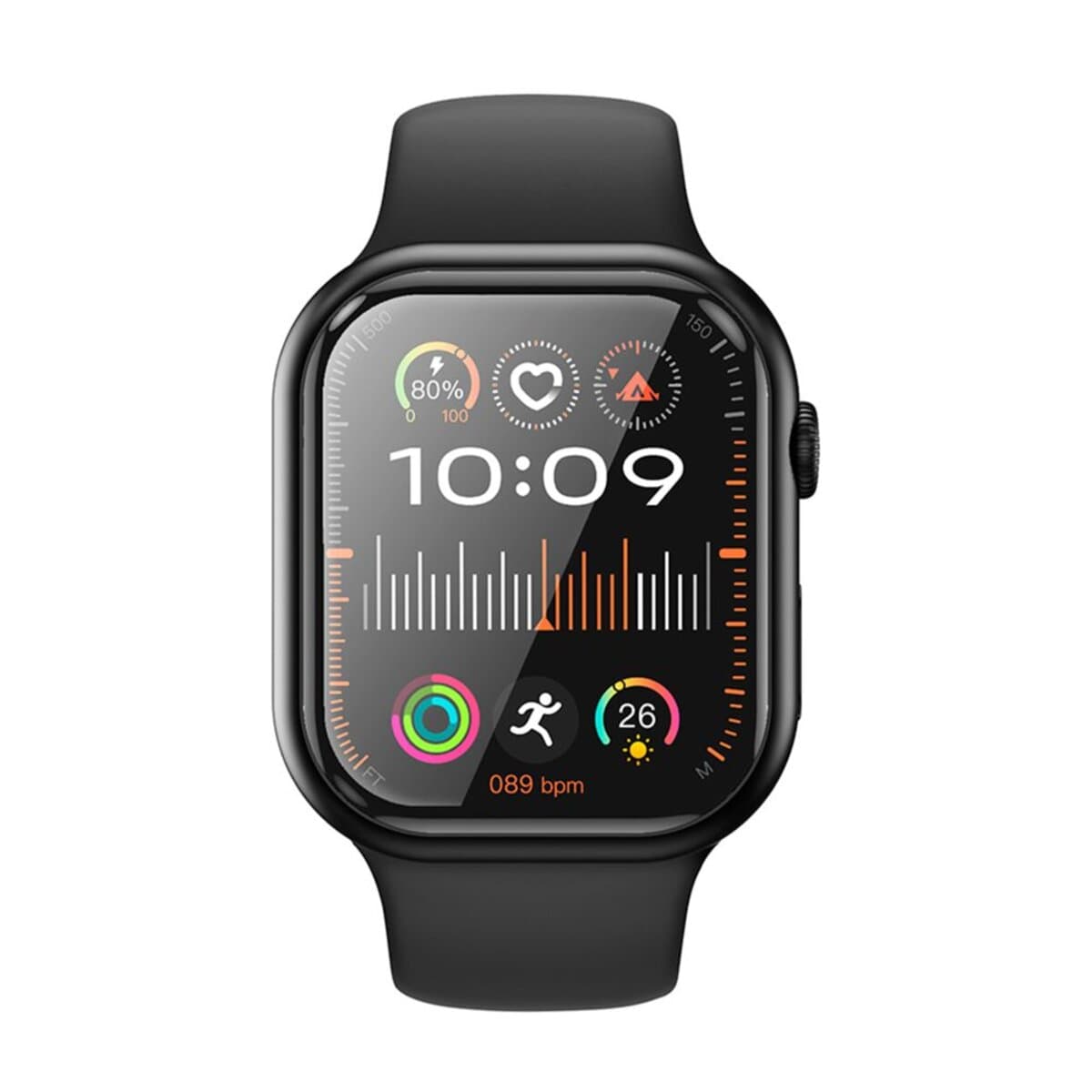 Смарт-часы HOCO Y23 Smart sports watch call version 2.02" 300mAh BT5.3 Black