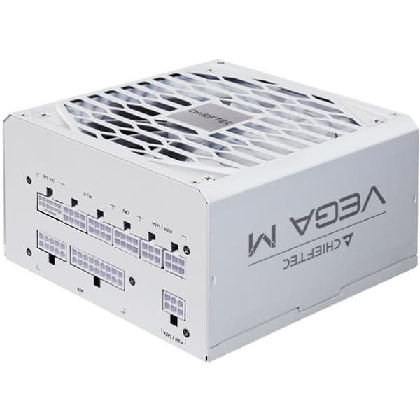 Блок питания для компьютера Chieftec VEGA M PPG-750-CW 750W ATX 3.1 135mm 80+ Gold Fully modular Retail White (PPG-750-CW)