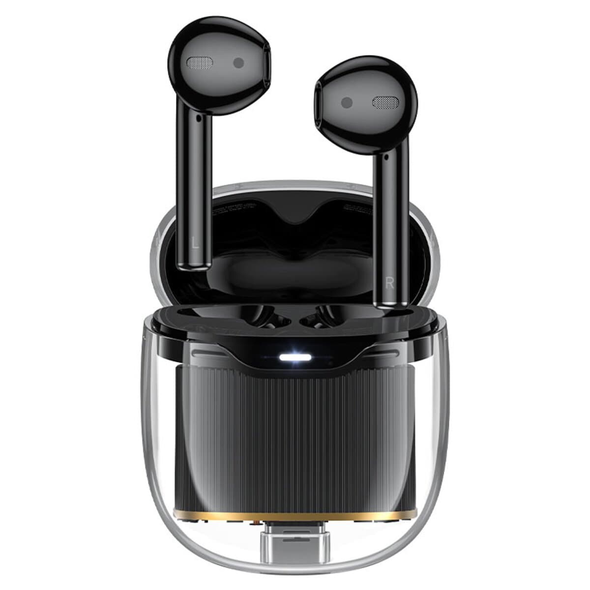 Бездротові навушники HOCO EW52 Lilly true wireless BT headset 300 mAh BT5.3 Black