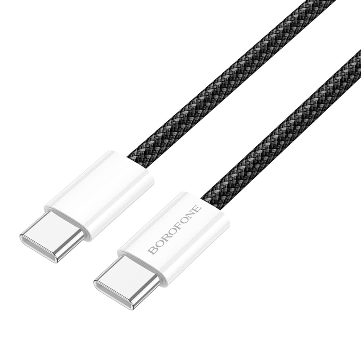 Кабель BOROFONE BX103 Original 60W charging data cable Type-C to Type-C 3A 1m Black
