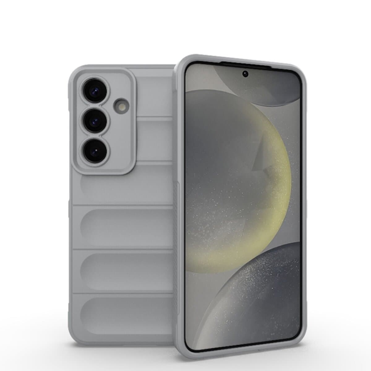 Защитный чехол-накладка Cosmic Magic Shield для Samsung Galaxy S25 Grey Smoke (MagicShSAS25Grey)