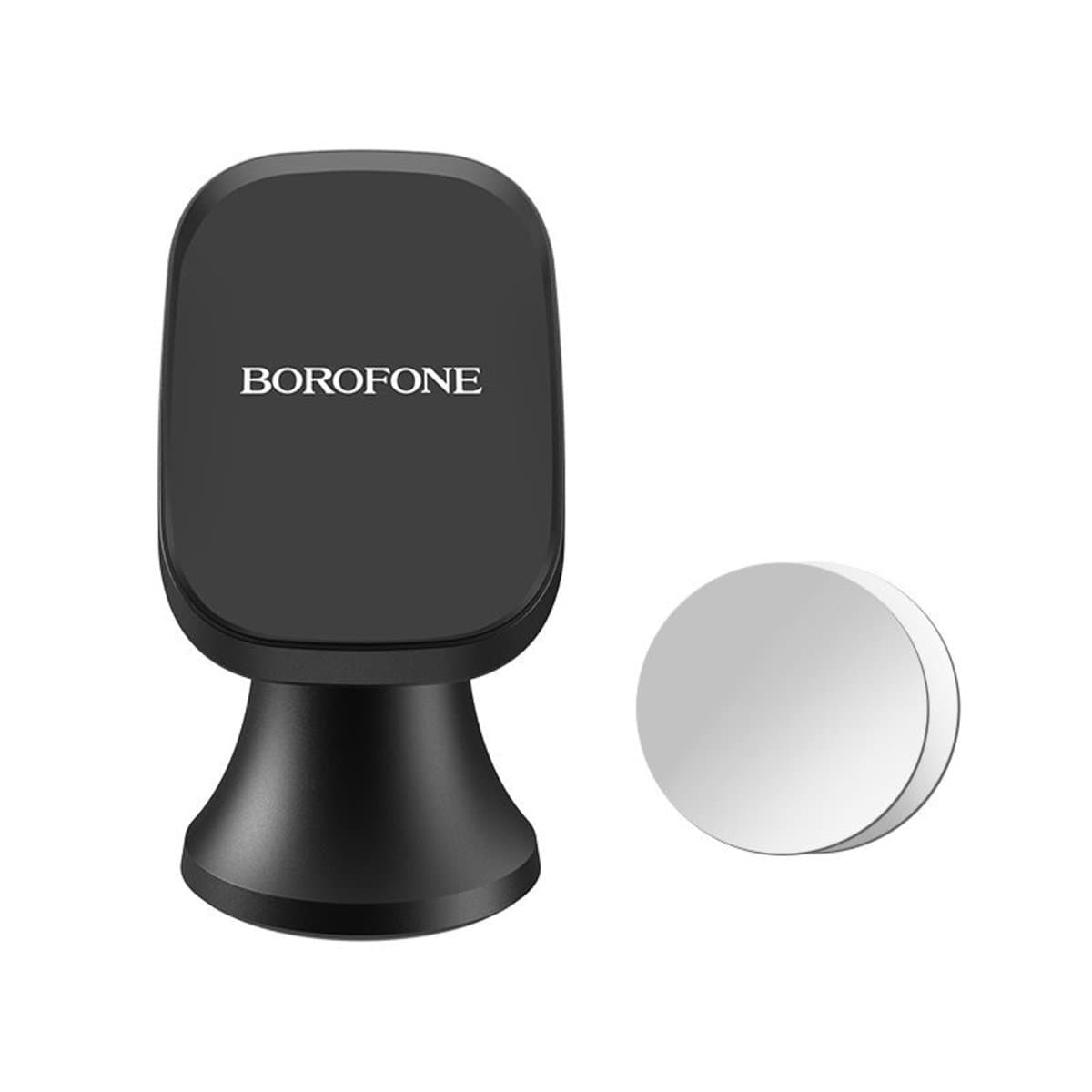Тримач для телефону автотримач BOROFONE BH22 Ori magnetic in-car phone holder for center console Black (BH22)