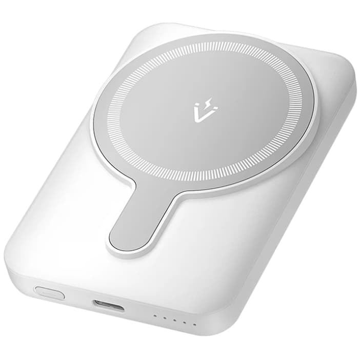 Powerbank павербанк УМБ Vention Magnetic Wireless 5000mAh 20W 3A PD 2xUSB-C Light Indicator White (FHSW0)