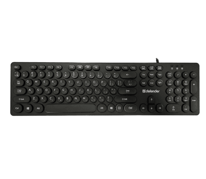 Провідна клавіатура Defender Accord KM 104кн Black (450250)