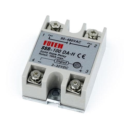 Однофазне твердотільне реле Fotek SSR-100DA-H 100A DC-AC (287246)