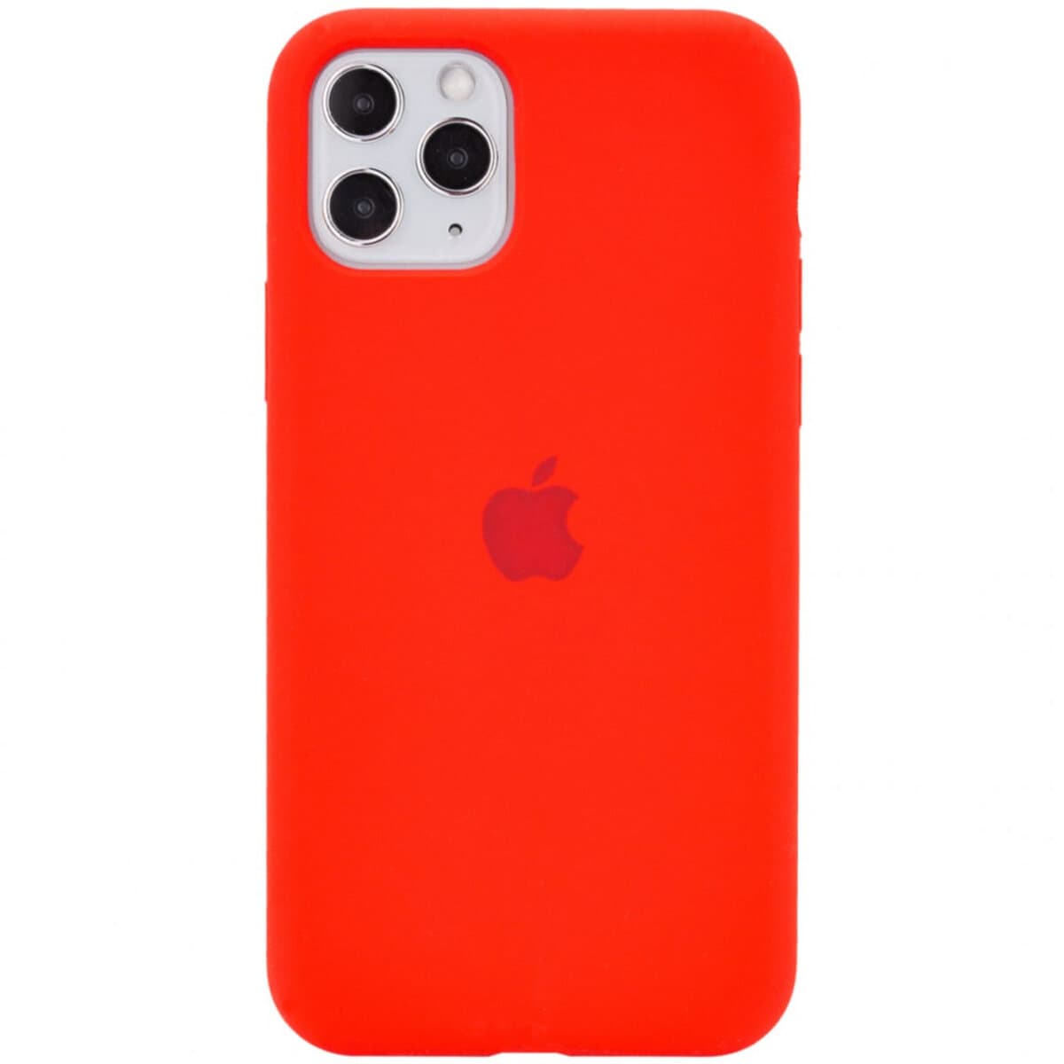 Защитный чехол-накладка Silicone Full Case AA Open Cam для Apple iPhone 11 Pro Max Red (FullOpeAAKPi11PM-11)