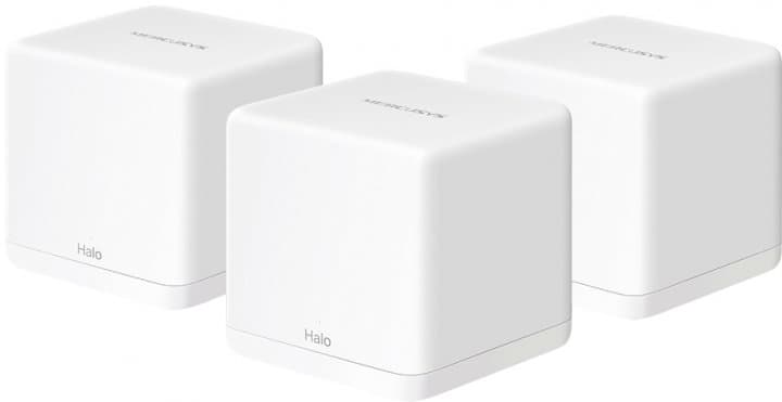 Домашня Mesh Wi-Fi система Mercusys HALO H30G AC1300 Whole-Home Mesh Wi-Fi/2x1000Mbps LAN Port комплект 3шт White