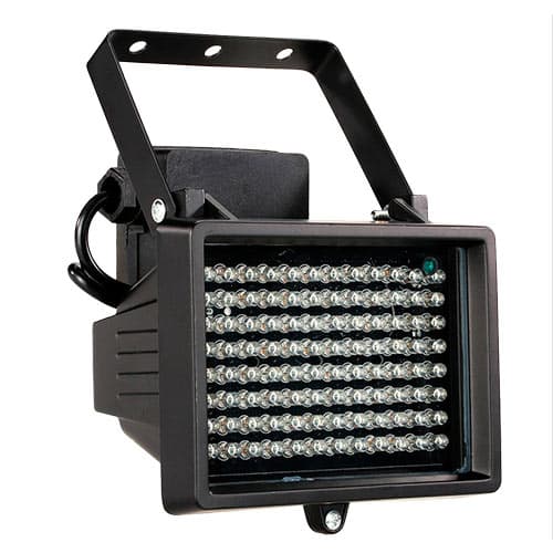 Інфрачервоний прожектор для камер 96LED 60м ІЧ вуличний 12В Black (497989)