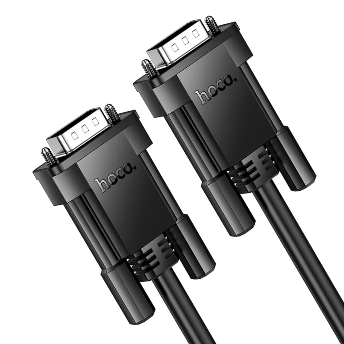 Кабель HOCO US11 VGA to VGA HD data cable 2m Black