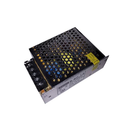 Перфорований блок живлення UAlectric S-60-12 12В 5А 60Вт для LED-стрічок CCTV Grey (888562)