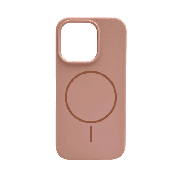 Захисний чохол-накладка Cosmic Silicone Case Magnetic для Apple iPhone 14 Pro Max Pink Sand (SilMag14PM-19)
