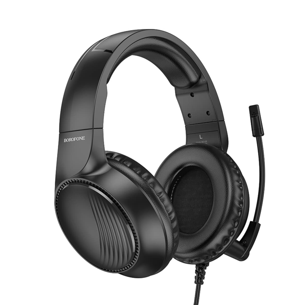 Дротові ігрові навушники з мікрофоном BOROFONE BO109 Bountiful gaming headphones 3.5мм Black