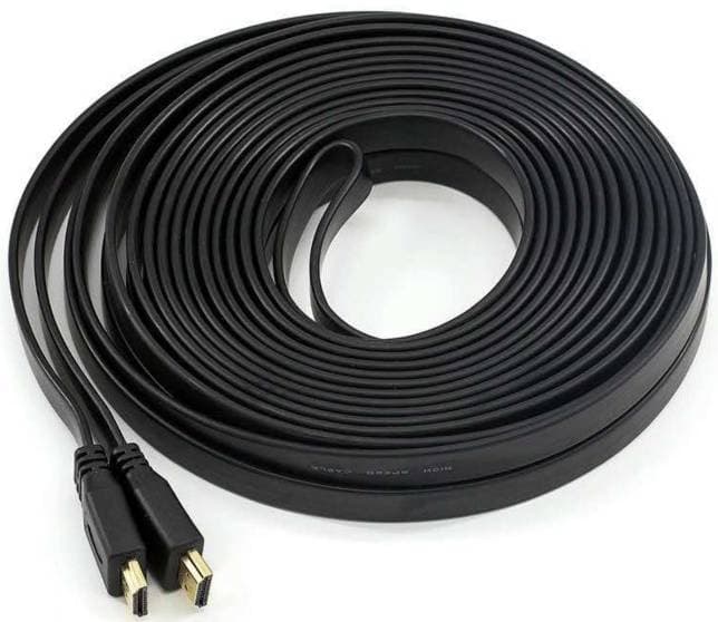 Кабель S0271 HDMI M-M 5.0 м V1.4 4K 60Hz плоский Black