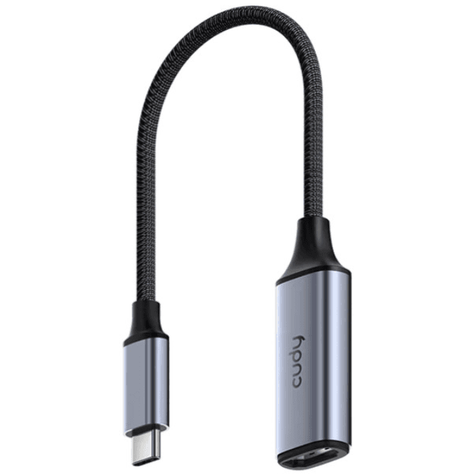 Перехідник Cudy USB 3.0 Type-C to HDMI M-F 4K@60Hz Grey (UH401)
