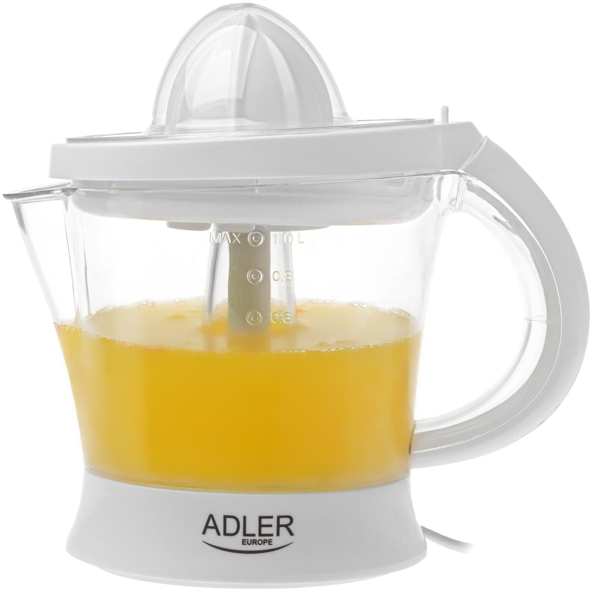 Соковитискач для цитрусових Adler AD 4014 60Вт 1л White (AD4014)