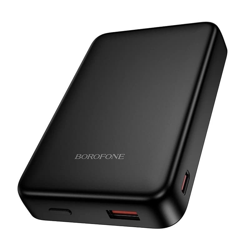 Powerbank павербанк УМБ BOROFONE BJ82A Dawn PD20W magnetic 10000mAh Black