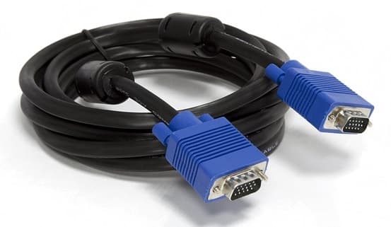 Кабель S0291 екранований з феритами VGA 15M-15M 5.0 м Black