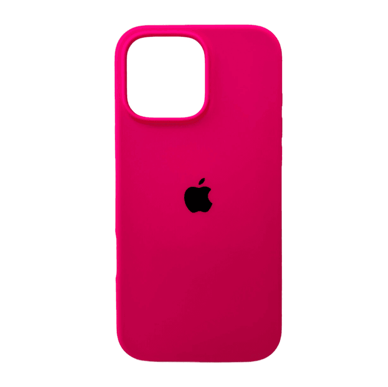 Защитный чехол-накладка Silicone Full Case AA Open Cam для Apple iPhone 16 Pro Shiny Pink (FullOpenAAi16P-23)
