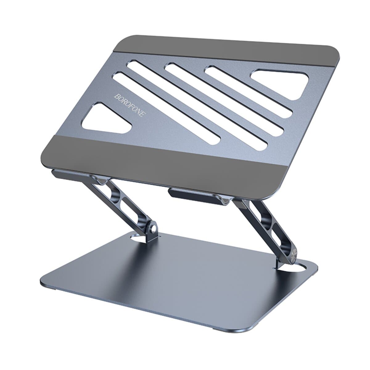 Подставка для ноутбука BOROFONE BH115 Plus Vito metal notebook stand алюминий Metal Grey