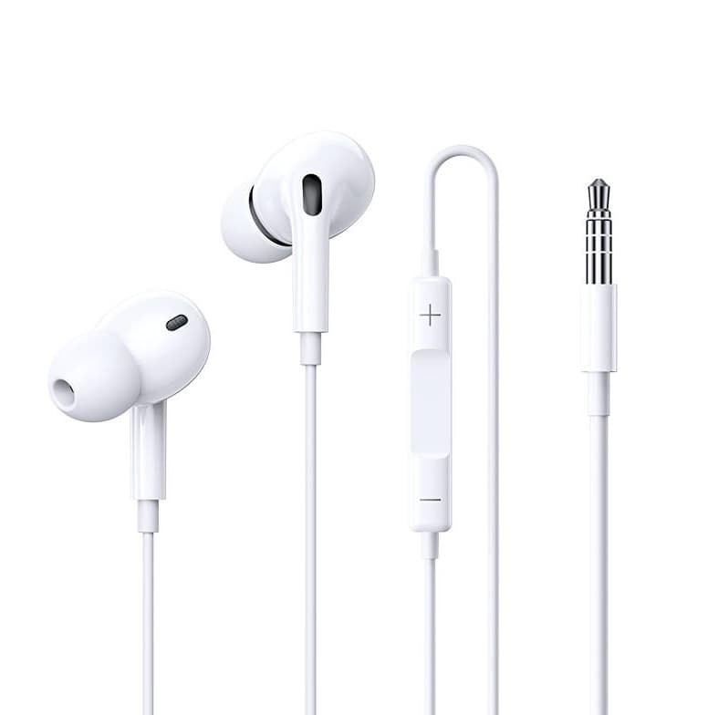 Проводные наушники REMAX RM-575/a/i Wired Earphones for Music and Call 3.5mm 1.2m White