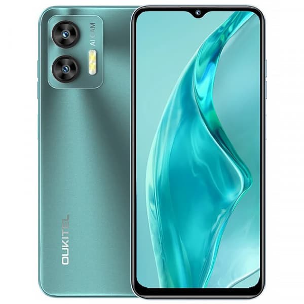 Смартфон Oukitel C36 6.56" HD+ 4GB 128GB T616 5150mAh Android Green