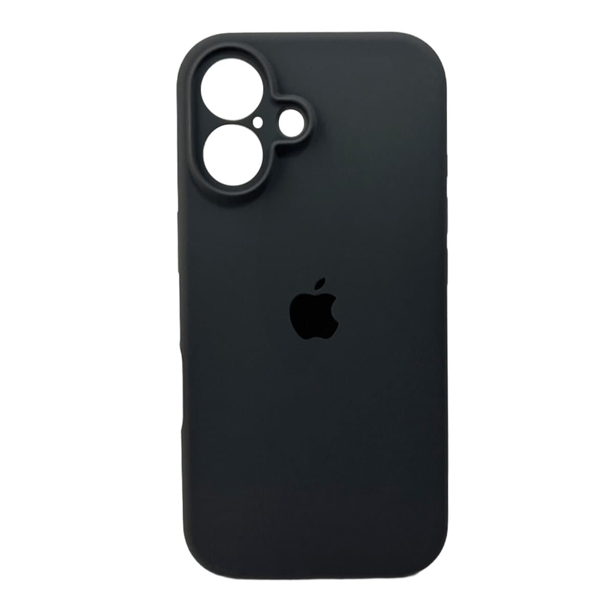 Захисний чохол-накладка Silicone Full Case AA Camera Protect для Apple iPhone 16 Dark Grey (FullAAi16-12)