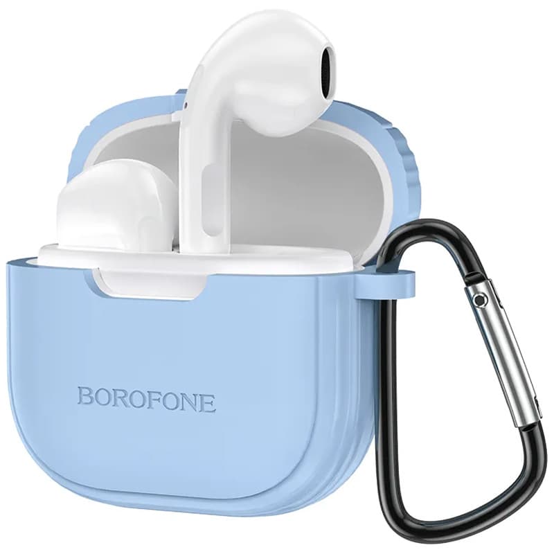 Беспроводные наушники BOROFONE BW29 Charm true wireless BT5.3 TWS headset 200mAh Azure Blue