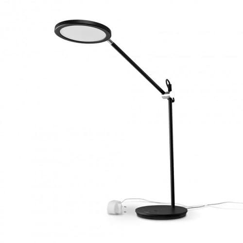Настільна LED лампа VIDEX VL-TF15B 20W 4100K 220V Black (26432)
