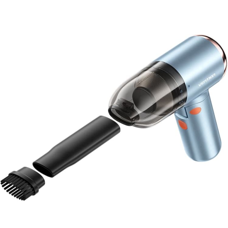 Автомобільний пилосос Vention 5000Pа 70W Li-Ion USB-C 4000мА/г Blue