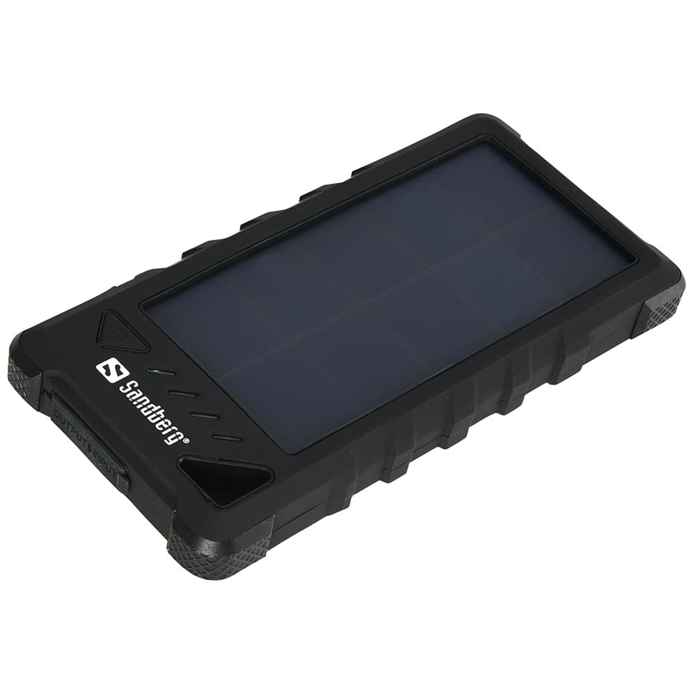 Powerbank павербанк УМБ сонячна батарея Sandberg Outdoor 420-35 16000 mAh USB Type-C OUT Black (420-35_VW)