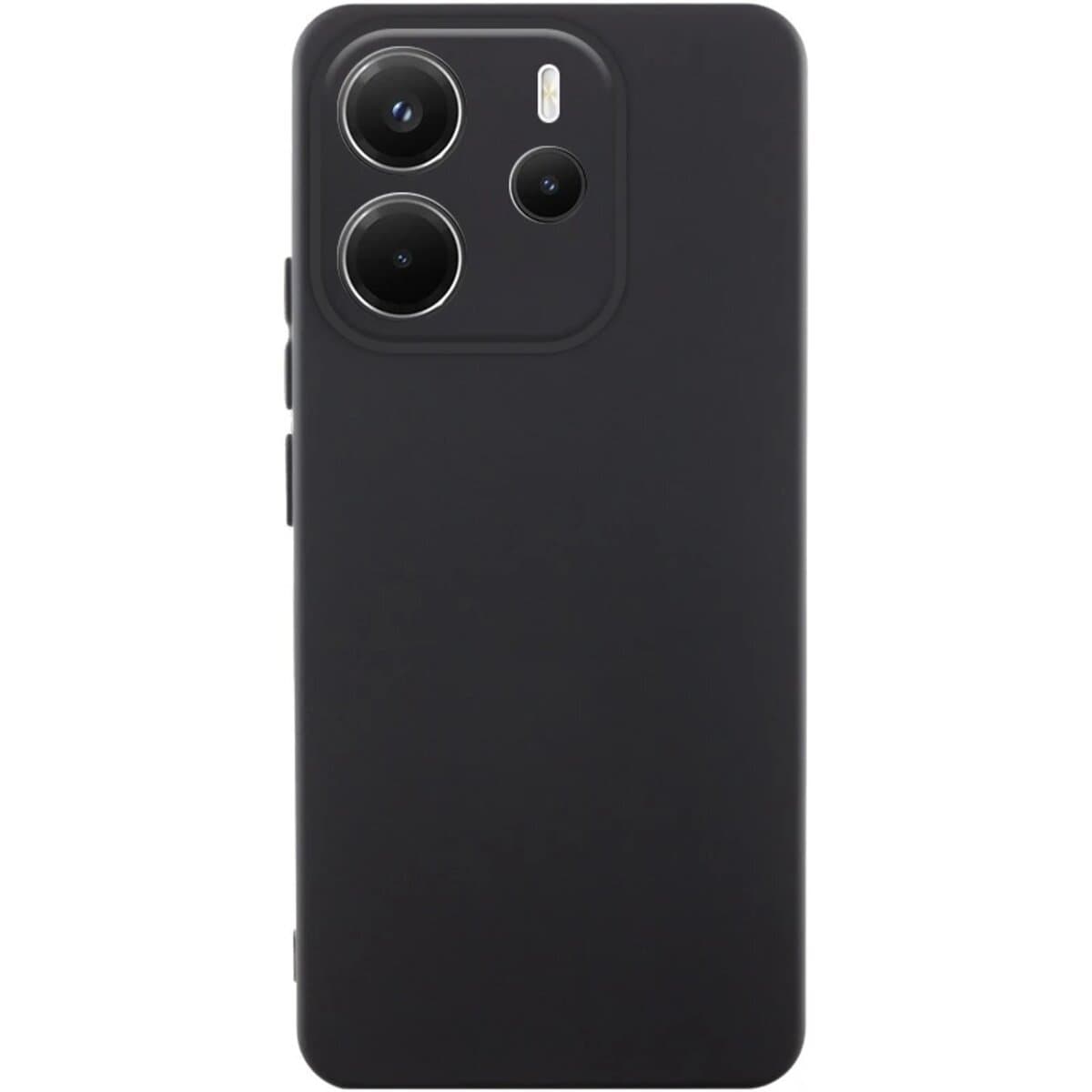 Защитный чехол-накладка Cosmic Silicone Case AA для Xiaomi Redmi Note 14 4G EUR VER Black (CosSilXiNo14Black)