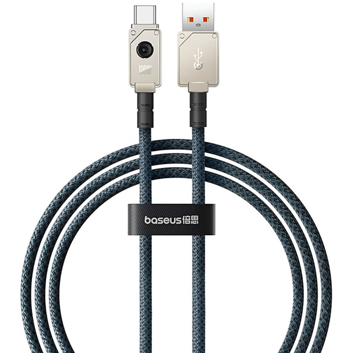 Кабель Baseus Unbreakable Series Fast Charging Data Cable USB to Type-C 100W 1m Grey (P10355801221-00)