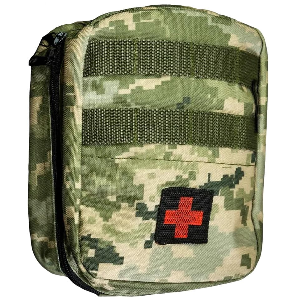 Тактична аптечка зі швидким скиданням Kirasa KI271 Cordura Pixel