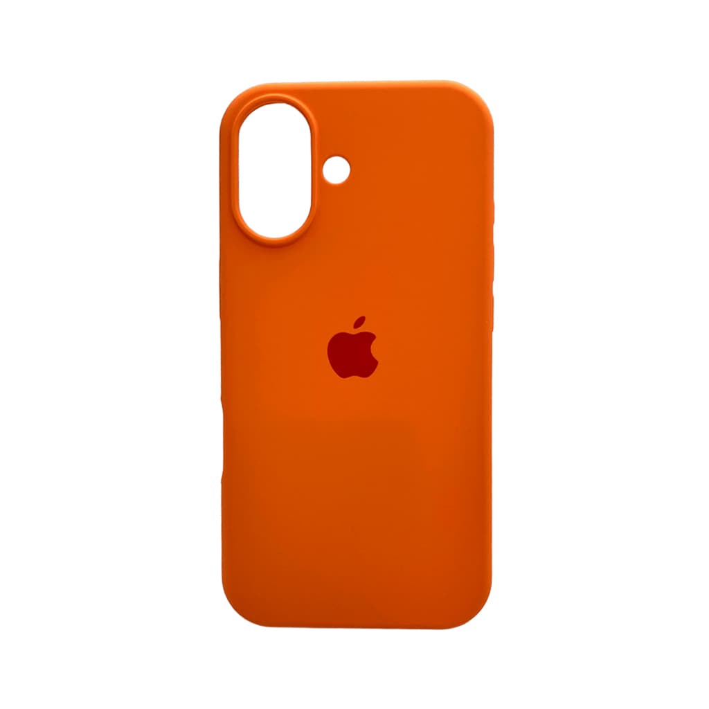 Захисний чохол-накладка Silicone Full Case AA Open Cam для Apple iPhone 17 Apricot (FullOpeAAi17-2)