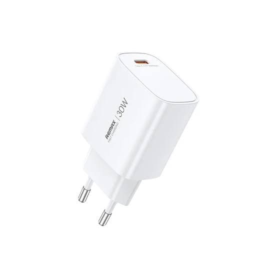 Зарядний пристрій REMAX U187-C30W GaN Fast Charger 1xType-C EU White