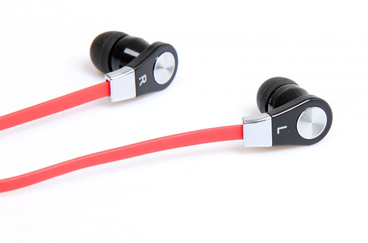 Провідні вакуумні навушники з мікрофоном Media-Tech MAGICSOUND DS-2 Black-Red
