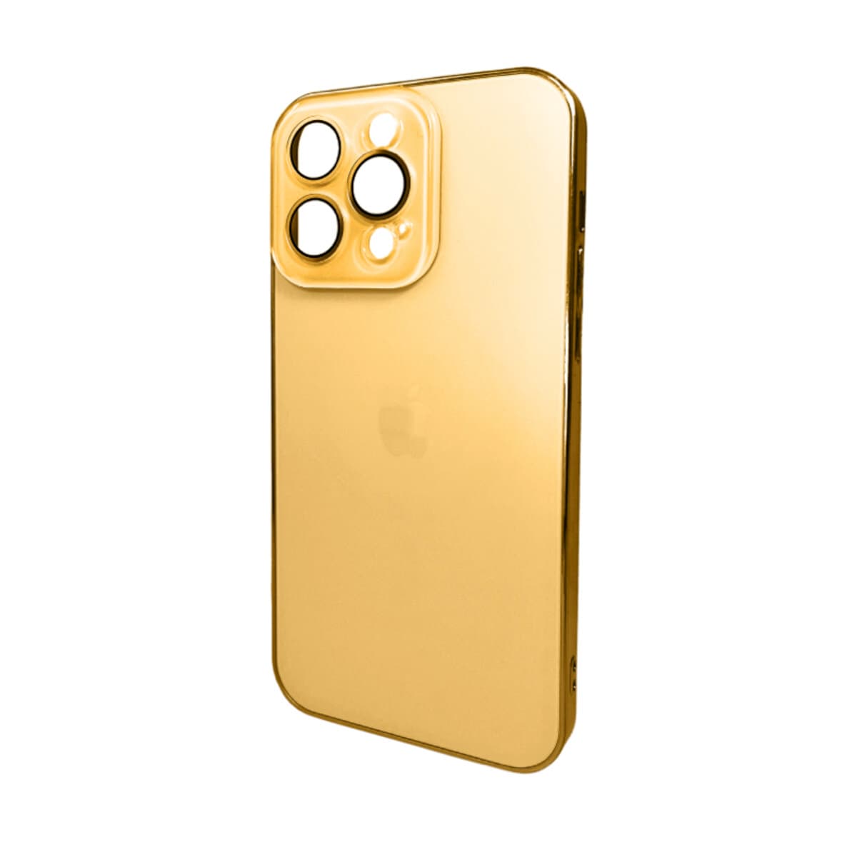 Захисний чохол-накладка AG Glass Sapphire Frame MagSafe Logo для Apple iPhone 14 Pro Gold (AGSappiFRP14PGold)