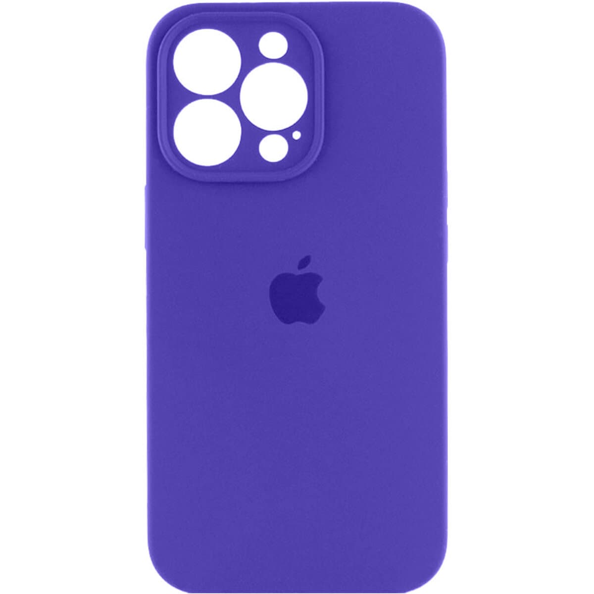 Захисний чохол-накладка Silicone Full Case AA Camera Protect для Apple iPhone 15 Pro Max Dark Purple (FullAAi15PM-22)