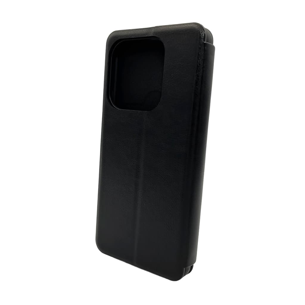 Защитный чехол-книжка Leather Premium для Xiaomi Redmi 15C (Europe version) Black (LPRRm15CBlack)