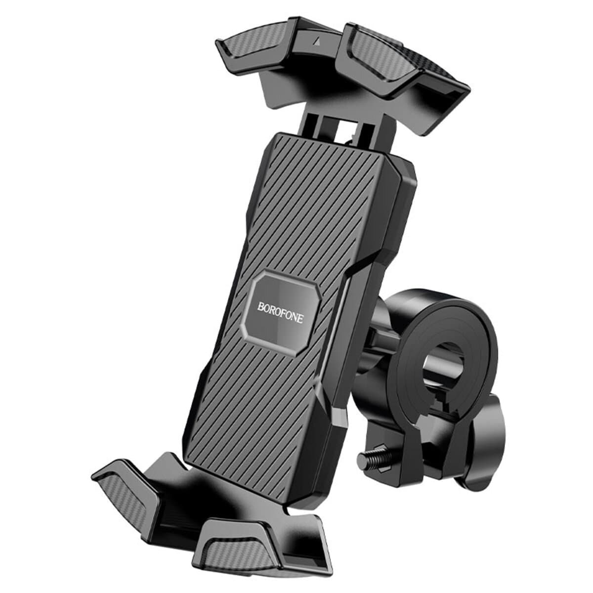 Тримач для телефону велотримач BOROFONE BH72 Airfly bicycle motorcycle universal holder Black (BH72B)