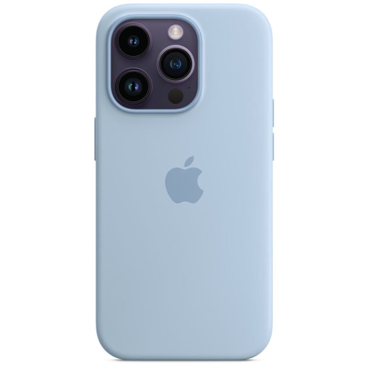 Захисний чохол-накладка Silicone Full Case AAA MagSafe IC для iPhone 14 Pro Sky (Orig14PSky)