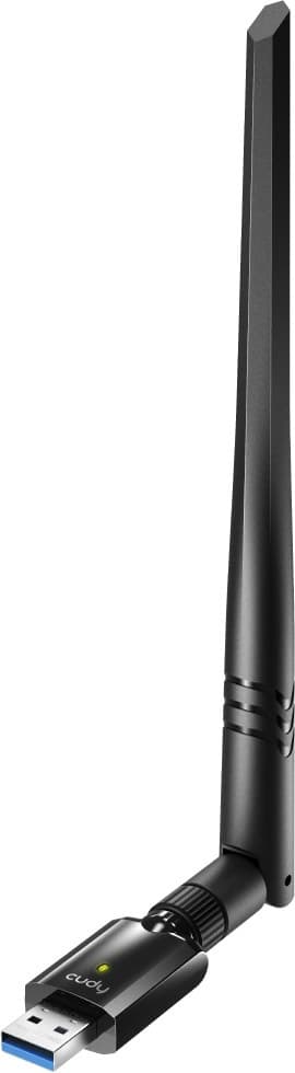 Wi-Fi адаптер Cudy WU1400 AC1300 Wi-Fi Wi-Fi High Gain USB 3.0 Adapter 2.4 ГГц/5 ГГц Black (WU1400)