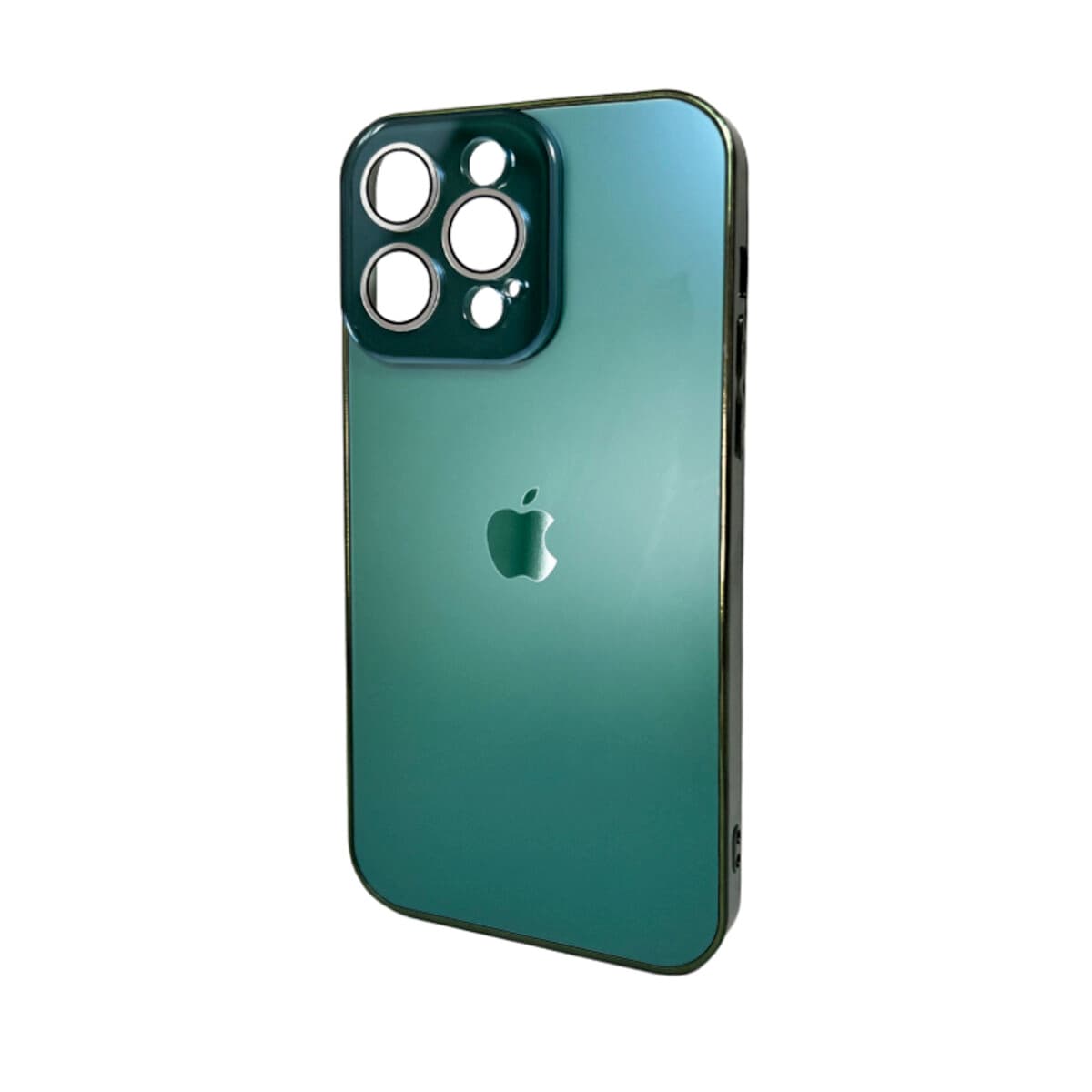 Защитный чехол-накладка AG Glass Sapphire Frame MagSafe Logo для Apple iPhone 14 Pro Cangling Green (AGSappiFRP14PGreen)