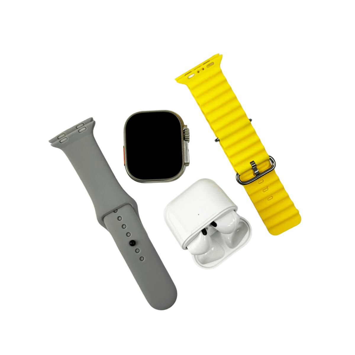 Смарт-годинник з бездротовими навушниками Fendior S30 Pro Max+TWS Gold (FendiorS30PYellow)