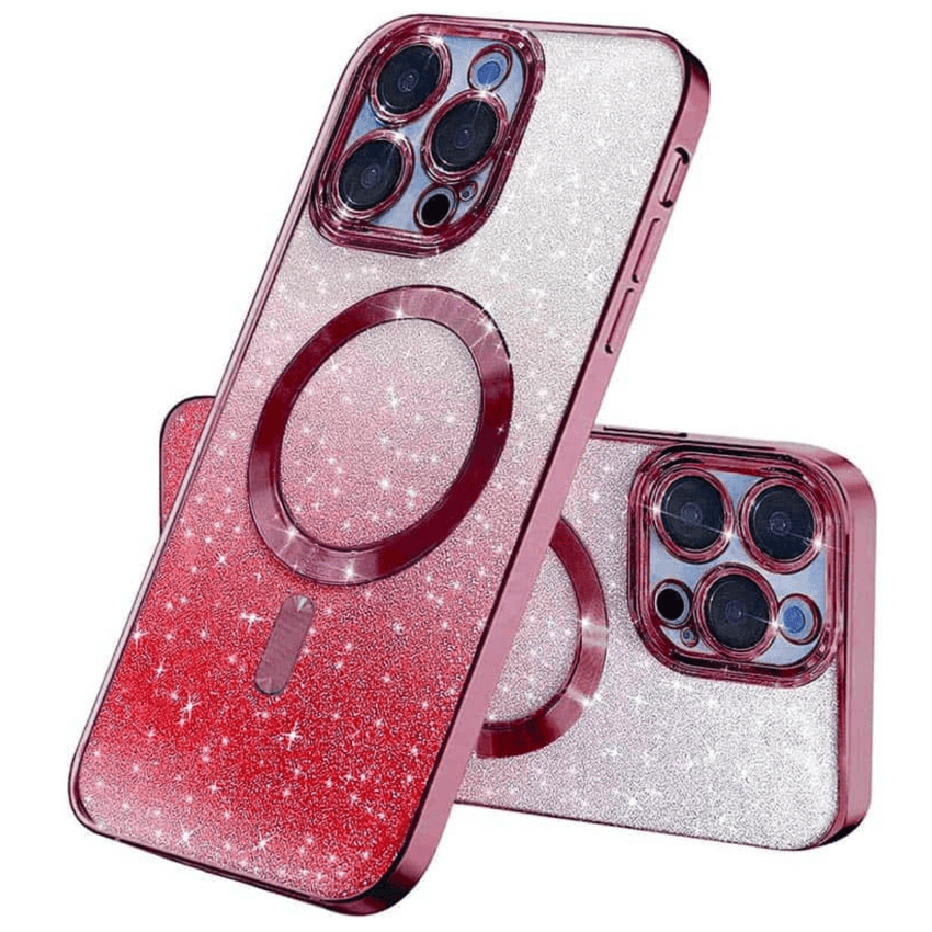 Защитный чехол-накладка Cosmic CD Shiny Magnetic для iPhone 15 Pro Red (CDSHIiP15PRed)