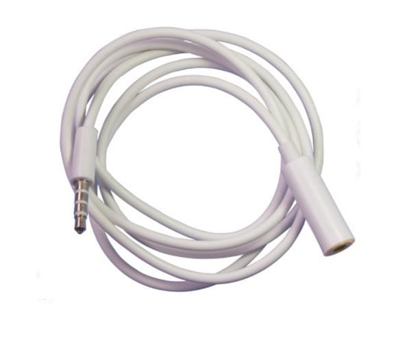 Кабель S0660 AUX Audio TRRS 3.5мм MF 1м White