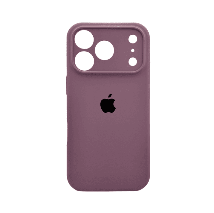 Захисний чохол-накладка Silicone Full Case AA Camera Protect для Apple iPhone 17 Pro Taro Purple (FullAAi17P-60)