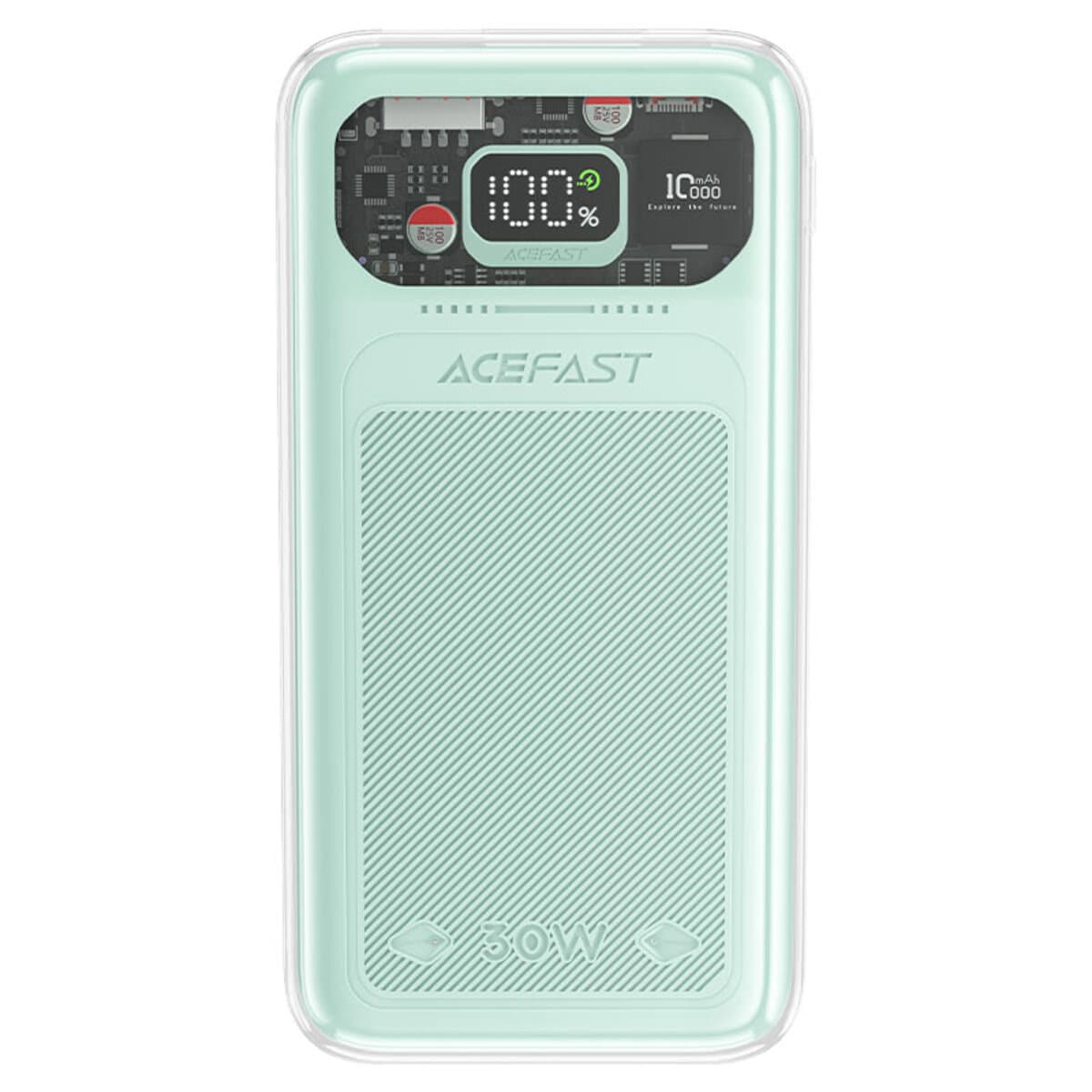 Powerbank павербанк УМБ ACEFAST M1-10000 Exploration series 30W швидка зарядка 10000mAh Mountain Mist