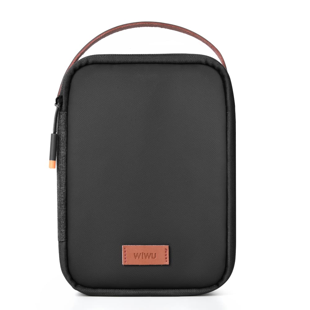 Сумка органайзер для гаджетів електроніки WIWU Minimalist Travel Pouch 21x15 Black