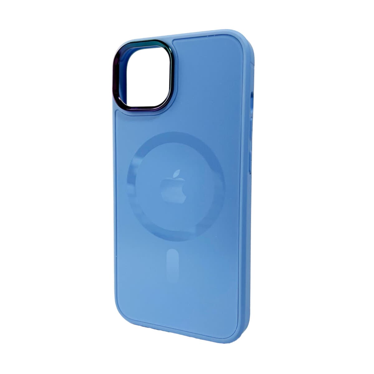 Защитный чехол-накладка AG Glass Sapphire MagSafe Logo для Apple iPhone 14 Sierra Blue (AGSappiP14Sierra)